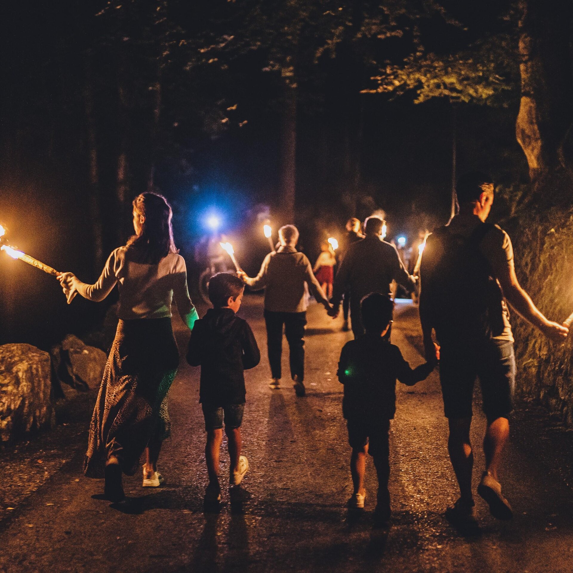 ZELL AM SEE KAPRUN: Sagenhafte Nacht des Wassers Sigmund Thun Klamm 27. Juli 2020. PhotoCredit: TVB ZELL AM SEE KAPRUN/ EXPA/ JFK